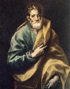 El Greco Apostle St Peter oil painting artist